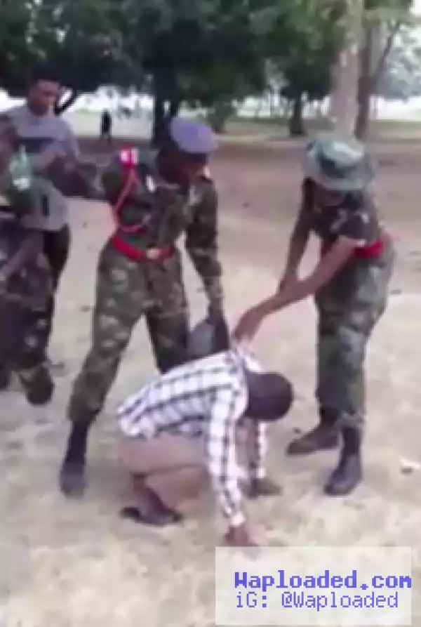 NDA Reacts To Video Of Army Cadets Beating A Man For Complimenting A Female Officer